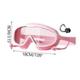 thumbnail image 3 of Pyaiiner Hd Kids Swimming Goggles UV Protection Anti Fog Children Large Frame Waterproof Swimming Goggles for Age 3-16 Kids Toddler Goggles, 3 of 10