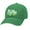 Irish Green, variant on Women's St. Patrick's Day Retro Lucky Embroidered Adjustable Hat Baseball Cap, Black