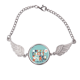 thumbnail image 1 of Feliz árbol de Navidad renos patron Pulsera pulsera pulsera alas de ángel pulsera, 1 of 3