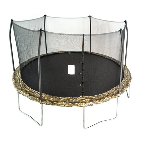 Skywalker Trampolines 15-Foot Trampoline with Safety Enclosure in Camo