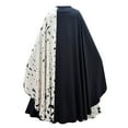 thumbnail image 2 of Girls Black White Cruella Costume Dress Halloween Long Sleeve Cosplay Outfits, 2 of 4
