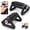 Rose Red, variant on Electric Rolling Percussion Massager with Hands-Free Base, Rechargeable Fascia Roller Massager, Adjustable Intensity, Muscle Roller Massager for Back Legs Feet, Electric Body Massager, Rose Red