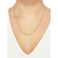 thumbnail image 3 of Brilliance Fine Jewelry 10K Yellow Gold 1.80MM - 1.85MM Hollow Rope Necklace, 30", 3 of 4