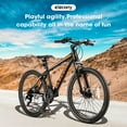 thumbnail image 2 of Bianlte Mens 24'' Aluminium Frame Mountain Bike, 2 of 5