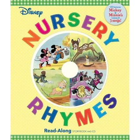 Nursery Rhyme Plate - Disney Nursery Rhymes Read-Along Storybook and CD