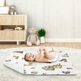 thumbnail image 3 of Sweet Jojo Designs Watercolor Woodland Forest Animals Boy Girl Gender Neutral Unisex Baby Receiving Security Blanket, 3 of 5