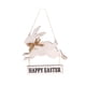 thumbnail image 1 of Letrero colgante perfecl Happy Easter Sign Bunny with Rope Placa decorativa de madera para favores de fiesta Interior Jardín al aire libre, 1 of 6