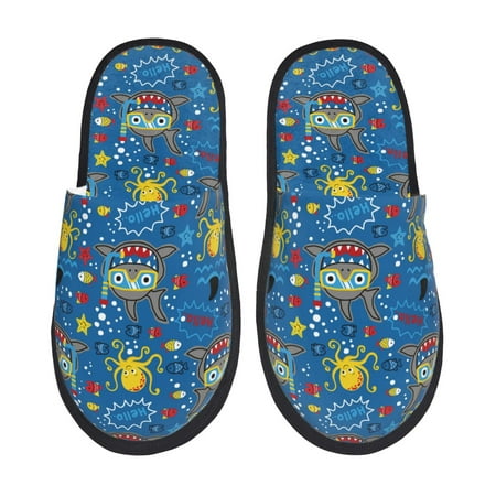

Pofeuu Animals1 Print EVA Fuzzy House super light Slippers Slippers Scuff Outdoor Indoor Warm Cozy Plush Bedroom Shoes Soft Flat Comfy Anti-Slip-Large