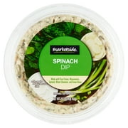 Marketside Premium Ready-to-Serve Spinach Dip Small Tub (16 oz, 1 Count), Gluten-Free