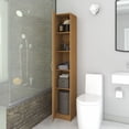 thumbnail image 2 of GABINETE − DUBLÍN  Gabinete Alacena Guardarropa Estante con Puerta 5 Espacios Organizadores Gabinete para Blancos, Despensa  (Natural Touch), 2 of 9