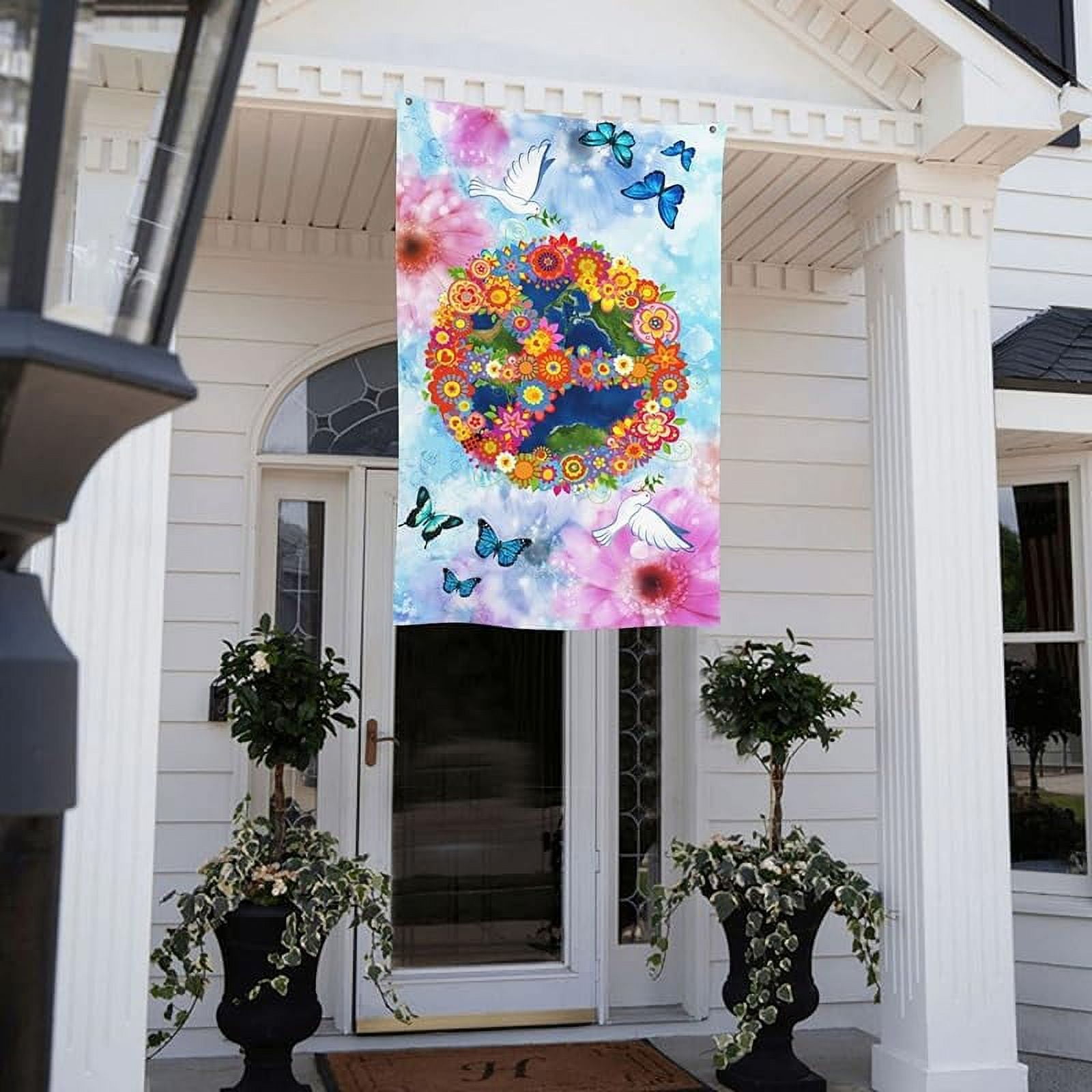Autism Awareness Garden Flag Outdoor 12 X 18 Inch Gifts Floral Mini Yard House Flags Double-Sided Farmhouse Sign For Home Garden Decoration