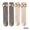 Dark Grey + Khaki, variant on Esaierr Kids Girls Knee-High Socks Toddler Bow Stockings with Bow Tie Socks Solid Colour Classic Long Socks for 2 Pairs 3-12Y