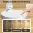 thumbnail image 4 of YFTDEF LED Folding Table Lamp, Portable Eye-Protecting Desk Light, Adjustable Brightness, USB Rechargeable, Night Light for Reading, Study, Relaxation, Portable Lighting Solution, 4 of 4