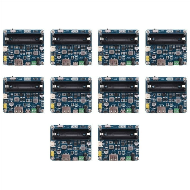 10X MóDulo de GestióN de EnergíA Solar para Panel Solar de 6 V-24 V, Compatible con FuncióN MPPT, Carga de BateríA de ConexióN USB