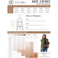 thumbnail image 4 of Cicy Bell Womens Quilted Puffer Vest Stand Collar Zip Up Winter Lightweight Padded Gilet Outerwear, 4 of 13