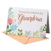 American Greetings Mother's Day Card For Grandma (Painterly Flowers)