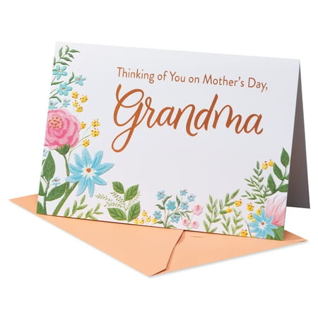 American Greetings Mother's Day Card For Grandma (Painterly Flowers)