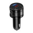 thumbnail image 2 of Binmer USB In-Car Adapter Wireless Bluetooth Fast USB Charger Hands FM Bluetooth Transmitter, 2 of 9