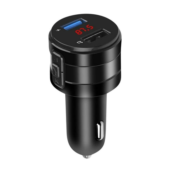 USB In-Car Adapter Wireless Bluetooth Fast USB Charger Hands Free FM Bluetooth Transmitter