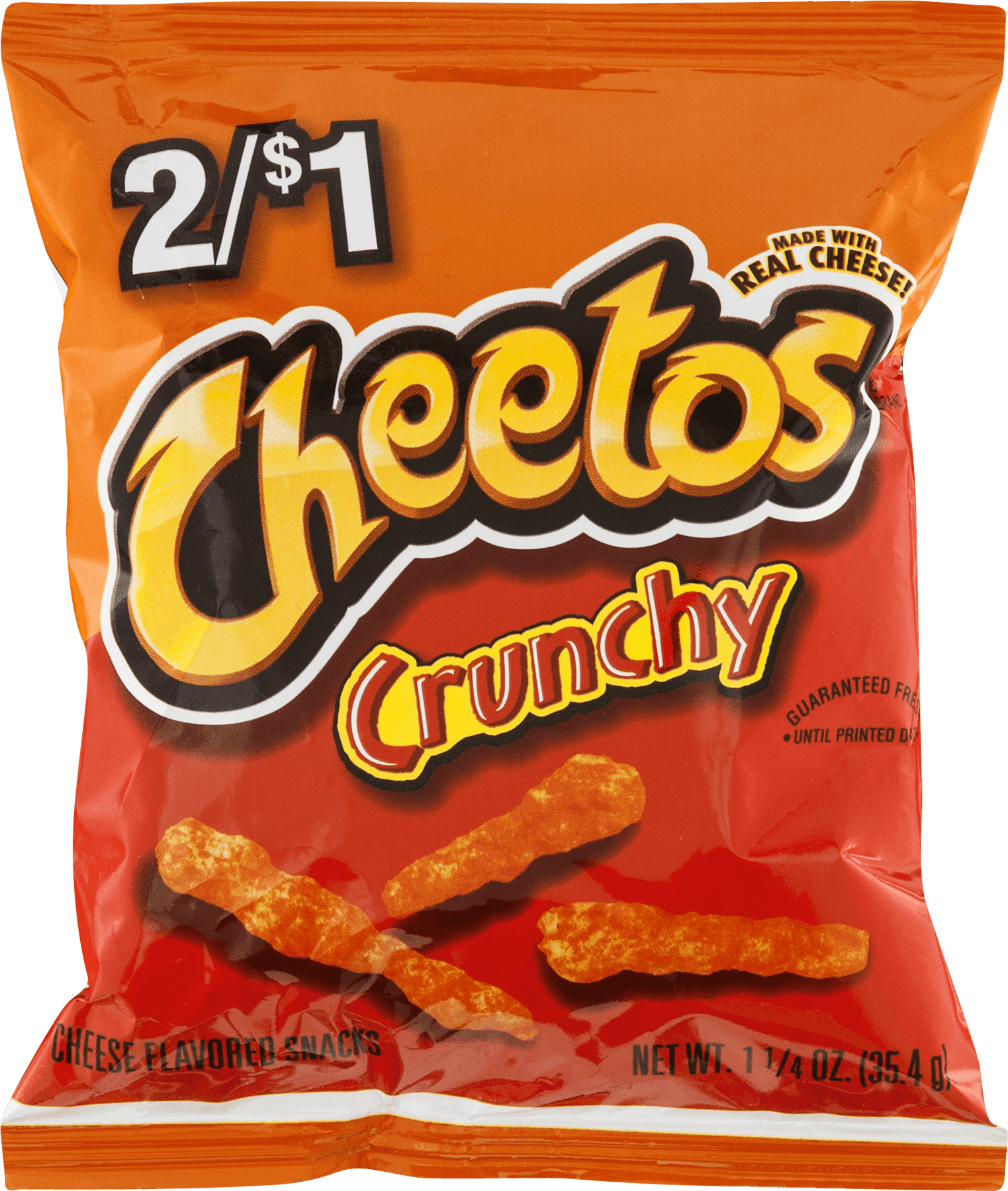 Cheetos Crunchy Cheese Flavored Snacks 1 Ounce/104 Plastic Bag - MBC Express