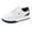 Black, variant on NOKIO Women's Walking Shoes Lightweight Casual Sneakers Breathable 𝖫a𝖼e Up Trainers Shoes Comfortable Outdoor Walking Shoes Fashion White Shoes for Back to College