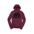thumbnail image 1 of Mens Gravity Outdoor Co. Chandail à Capuche - Bordeaux - Logo Noir - TG, 1 of 1