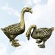 thumbnail image 1 of KAKOWELY 1Par De Cisne De Cobre Exquisito Para En Y Oficina, 1 of 8