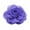 C-Purple, variant on Chiffon Flower Hair Clips/Pins for Girls in 20 Colors, Princess Hair Wear