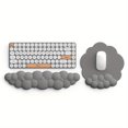 thumbnail image 1 of Gaming Mouse Pad Wrist Rest, Ergonomic Cloud Wrist Rest Mousepad With Gel, 1 of 4