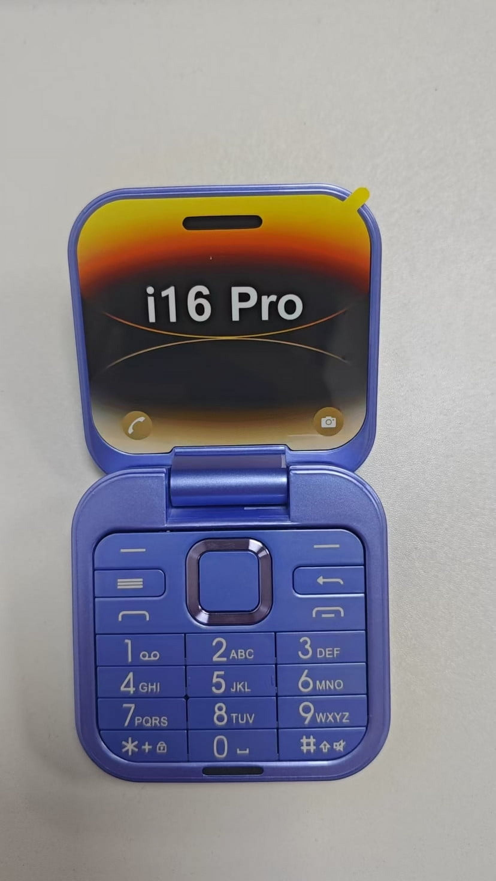 Camnix Flip Phone for Seniors 2G, GSM Cell Phone Unlocked,Color Display Screen, Dual SIM Card,Screen Big Mobile Phone Support Flashlight Camera MP3,1200mAh High