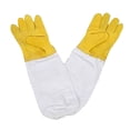 thumbnail image 1 of Guantes de apicultura de protección para la granja, hombres y mujeres, apicultor, para prevenir la mordedura de abeja, mangas largas 1 par Vogacara HA0632-03, 1 of 6