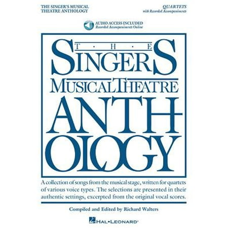 Singer's Musical Theatre Anthology - Quartets: Book/Online Audio