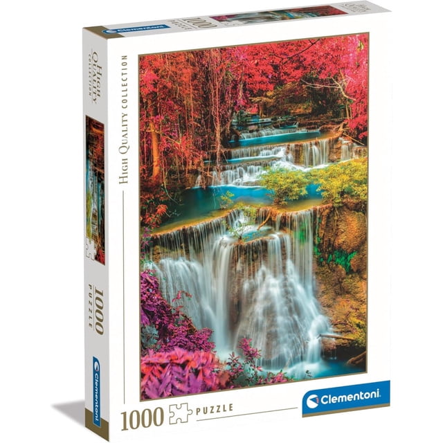 Rompecabezas Thailandia Cascadas Coloridas Clementoni 1000 piezas