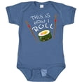 thumbnail image 3 of Inktastic This is How I Roll Cute Sushi Boys or Girls Baby Bodysuit, 3 of 5