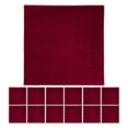 thumbnail image 1 of 20 servilletas rojas desechables para almuerzo, servilletas de papel rojas, servilletas para bebidas, para bodas, recepciones, cenas, cumpleaños o eventos, decoraciones para fiestas, 1 of 8