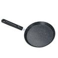 thumbnail image 2 of Frying Pan, Fast Heat Conduction  Stone Pancake Pan Nonstick  8in Safe  For Restaurant For Electric Stove For Induction Cooker Black, 2 of 8