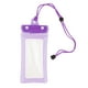 thumbnail image 1 of Bolsa impermeable para teléfono, bolsa seca, soporte para teléfono móvil subacuático con cordón, funda para teléfono para deportes acuáticos, piscina Púrpura, 1 of 8