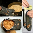 thumbnail image 5 of Yayeee Oven Mitts and Pot Holder Set of 2 Heat Resistant Kitchen Gloves Baking Hot Pad, Green Forest Fox Pattern, 5 of 5
