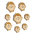 thumbnail image 1 of Occupation Father Priest Minister Icon Wood Buttons for Crochet Knitting Sewing DIY Craft - 1.25 Inch Large (5pcs), 1 of 7