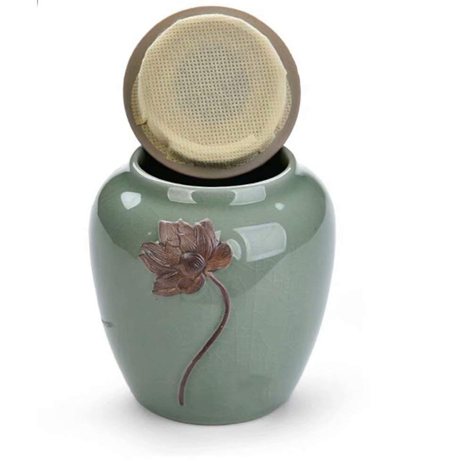 Pet Cat Dog Bird Rabbit Urnen Small Animals Cremation Urn Casket Memorial Urn Ceramic Celadon Sealed Cans