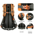 thumbnail image 5 of SHANNA 70L Waterproof Hiking Camping Backpack with Rain Cover Camping Rucksack Lightweight Hunting Rucksack, Orange, 5 of 8