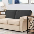 thumbnail image 2 of kurtrusly Lot de 2/lot Housse de Coussin de Protection Extensible pour Canapé Universel et Tendance Application Grand Beige, 2 of 6