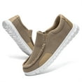 thumbnail image 3 of GHFKKB Men's Shoes Loafer Slip-Ons Khaki Size 8, 3 of 7