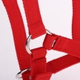 thumbnail image 4 of Ropa ecuestre engrosada con soporte de caballo occidental ecuestre de nailon ajustable Rojo M Cola Halter de caballo ajustable, 4 of 8