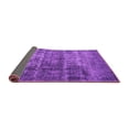 thumbnail image 2 of Ahgly Company Indoor Square Oriental Purple Industrial Area Rugs, 6' Square, 2 of 4