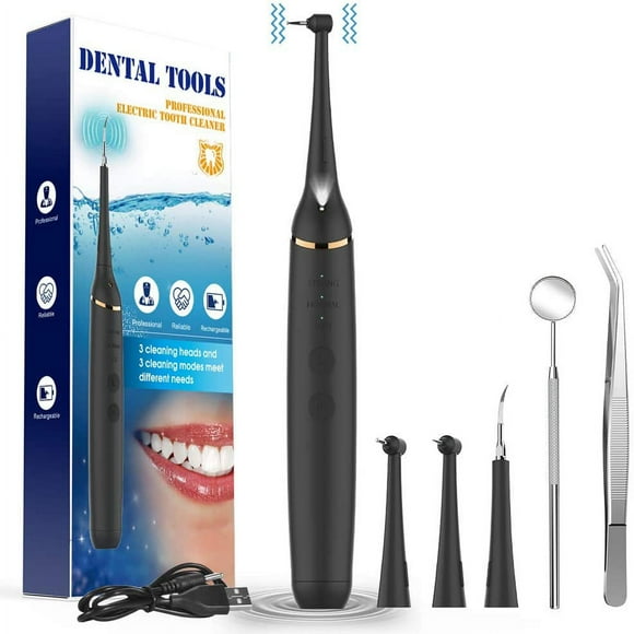 Remover for Teeth, Ultrasonic Tooth Cleaner Tartar Remover, Electric Tooth Stain Calculus Remover Teeth Cleaning Kit