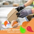 thumbnail image 3 of Plastic Package Cutter Opener - Safe Quick Tool for Opening Boxes Mail Bags Easy Use, 3 of 7