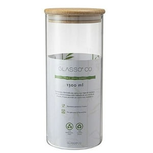 Contenedor Bamboo 1,3 Litro Eco Glasso