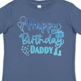 thumbnail image 4 of Inktastic Blue Happy Birthday Daddy Boys or Girls Toddler T-Shirt, 4 of 5