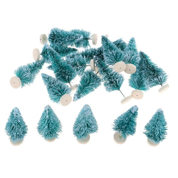 20 Piezas Accesorios de Delicadas Decoración de Navidad árbol de Navidad, Habitación Suministros de Bricolaje Decoración Del F - Yotijar Dollhouse Christmas Tree